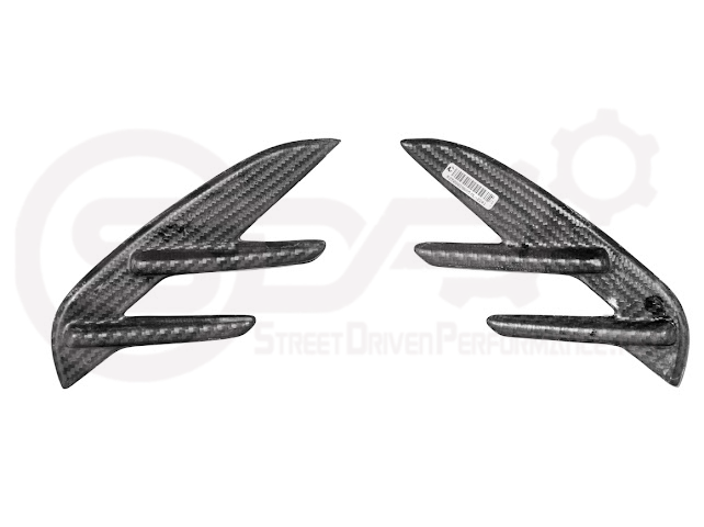 2021-UP BMW G82 G83 M4 | FACTORY REPLACEMENT CARBON FIBER SIDE FENDER VENT TRIM COVERS PAIR