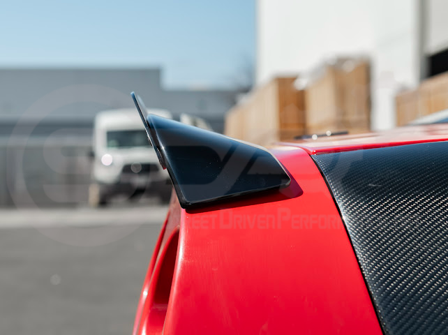 1997-2004 Chevrolet Corvette C5 | ZR1 Extended Style GLOSSY BLACK Rear Trunk Lid Wickerbill Spoiler Wing