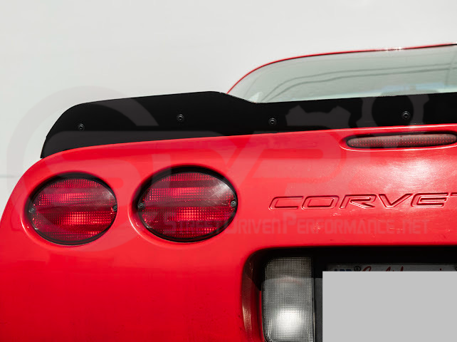 1997-2004 Chevrolet Corvette C5 | ZR1 Extended Style GLOSSY BLACK Rear Trunk Lid Wickerbill Spoiler Wing