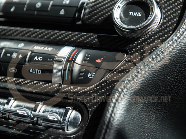 2015-2023 S550 | FORD MUSTANG CARBON FIBER CENTER CONSOLE CONTROL PANEL TRIM COVER