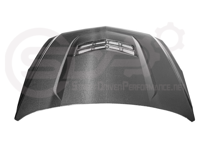 2016-2019 ATS / ATS-V - Carbon Fiber Vented Front Hood