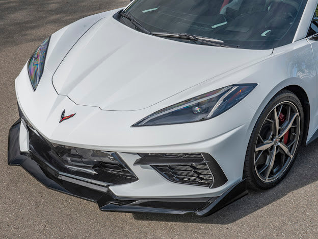 2020+ CORVETTE C8 STINGRAY AND Z51 | SDP PERFORMANCE EXTENDED FRONT SPLITTER LIP GROUND EFFECTS