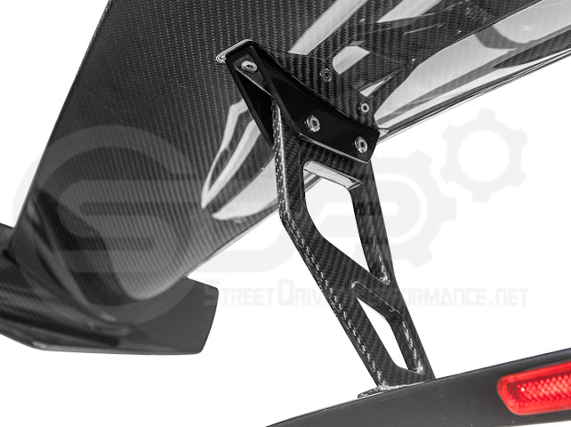 2014-2019 CHEVROLET CORVETTE C7 | ZR1 ZTK CONVERSION PACKAGE REAR SPOILER HIGH WING WITH WING RISER