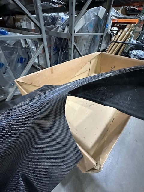 *BLEMISHED/DISCOUNTED*2005-2013 Chevrolet Corvette C6 Carbon Creations ZR2 Front Fenders - 2 Piece