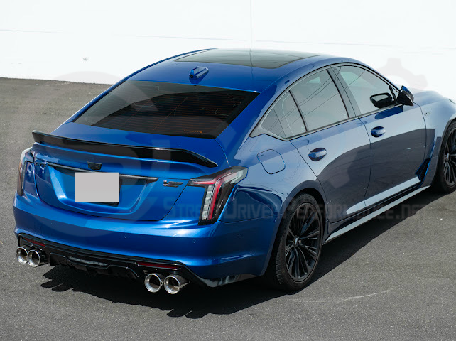 2020-Present Cadillac CT5 Sport / CT5-V / CT5-V Blackwing | Blackwing Style Rear Trunk Spoiler Wing