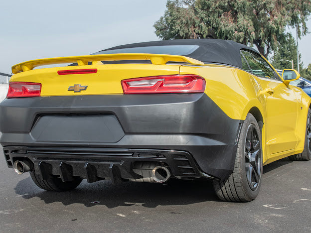 2016-2018 CAMARO ZL1 PACKAGE REAR BUMPER COVER REPLACEMENT & DIFFUSER
