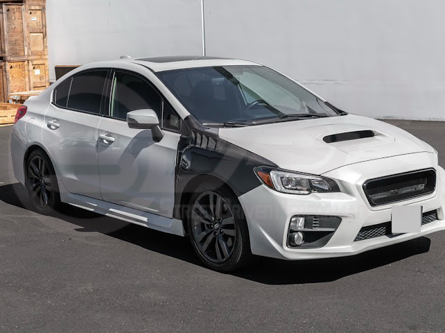 2015-2021 SUBARU WRX / STI | JDM STYLE CARBON FIBER SIDE VENTED FENDERS (PAIR)