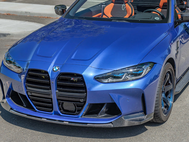 2021-UP BMW G80 M3 & G82 / G83 M4 | M-Performance Carbon Fiber 3-Piece Front Lip Splitter Ground Effects