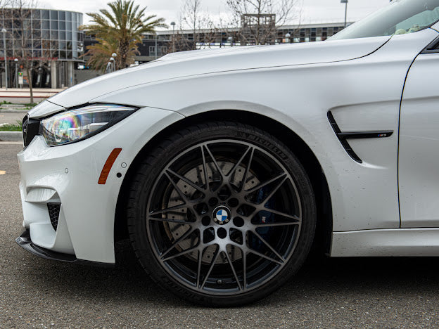 2015-2020 BMW F80 M3 & F82 / F83 M4 | Club Sport Style CARBON FIBER Front Lower Lip Splitter Ground Effects