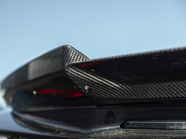 2023-UP CORVETTE C8 Z06 | REAR CENTER WICKERBILL SPOILER WING EXTENTION