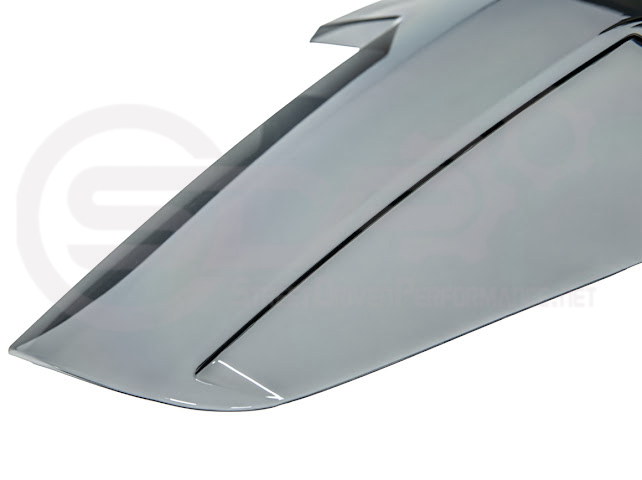 2020-Up Cadillac CT4 | SMOKE TINTED Rear Tail Light Trim Bezel Cover Pair