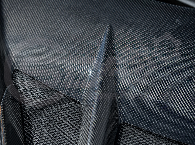 2020+ Corvette C8 | ZR1 Style Replica CARBON FIBER Front Hood