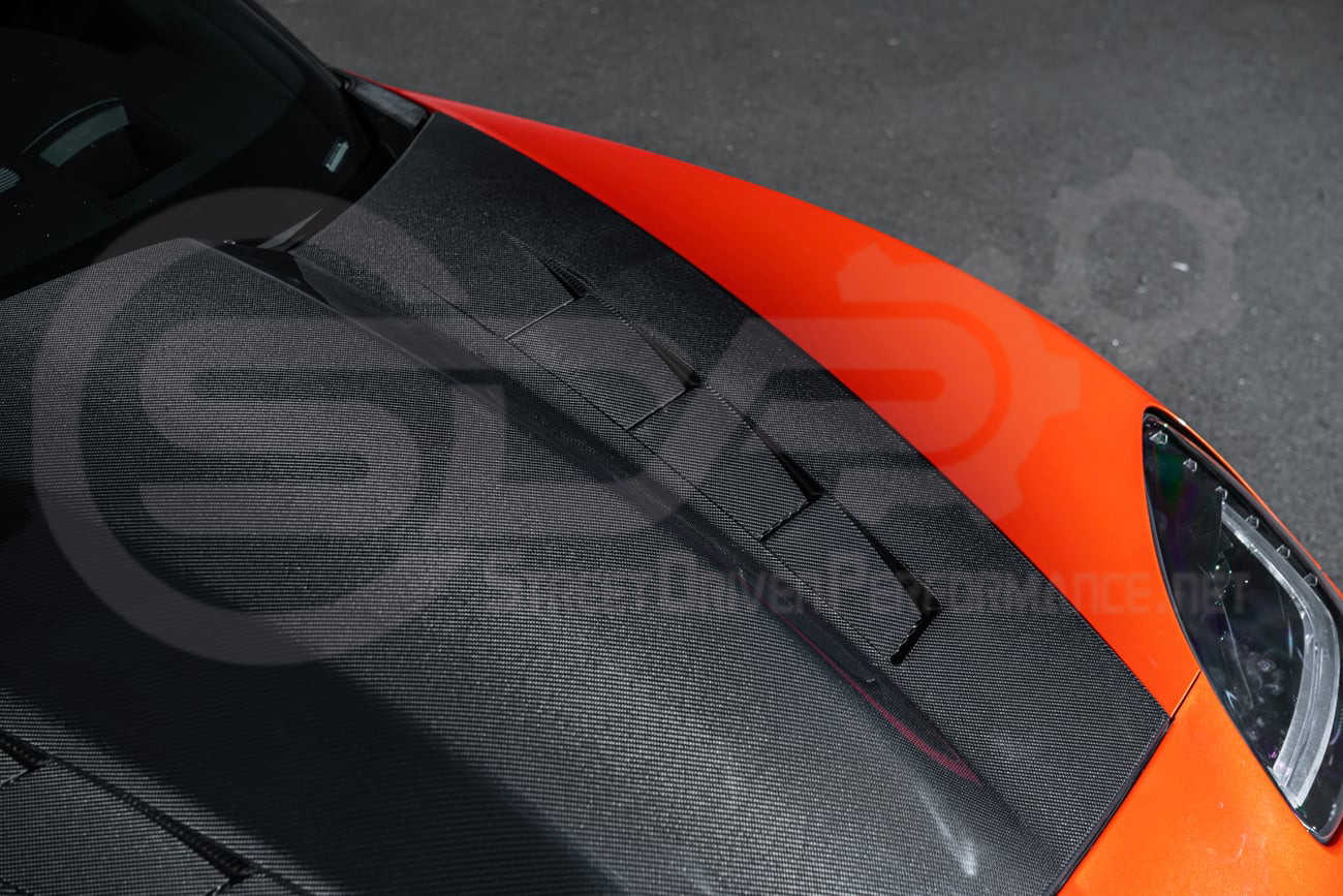 2005-2013 CHEVROLET CORVETTE C6 | SDP PERFORMANCE STYLE CARBON FIBER VENTED COWL HOOD