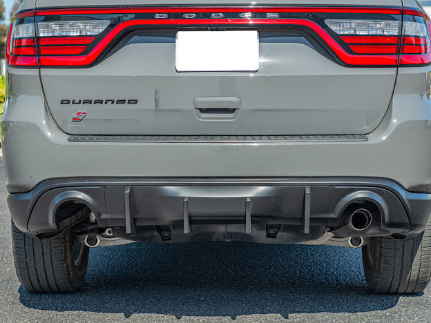 2014+ DODGE DURANGO TRACK PACKAGE REAR DUAL TIPS DIFFUSER