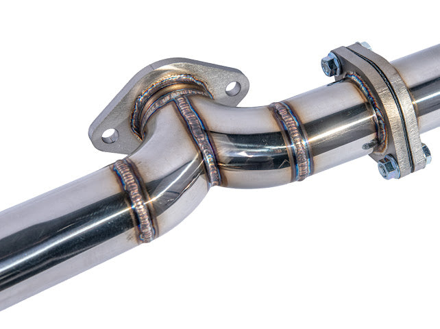 2022-PRESENT TOYOTA GR86 & SUBARU BRZ | MUFFLER DELETE BURNT TIP AXLE BACK EXHAUST (CHROME OR BURNT BLUE TIPS)