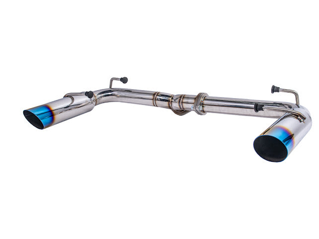 2022-PRESENT TOYOTA GR86 & SUBARU BRZ | MUFFLER DELETE BURNT TIP AXLE BACK EXHAUST (CHROME OR BURNT BLUE TIPS)