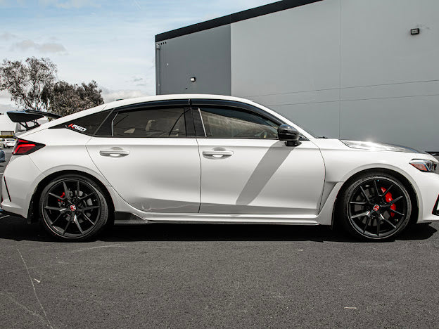 2022-UP HONDA CIVIC TYPE R | JDM STYLE CARBON FIBER SIDE SKIRTS ROCKER PANELS GROUND EFFECTS