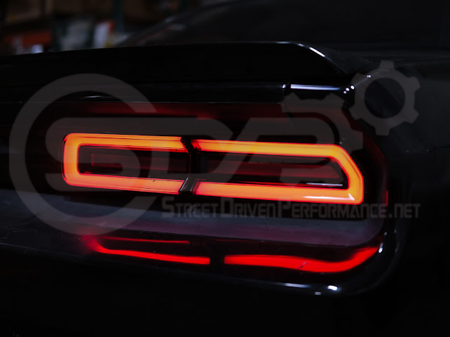 2008-2014 Dodge Challenger | Facelift Sequential Signal LED Smoke Rear Taillights Pair