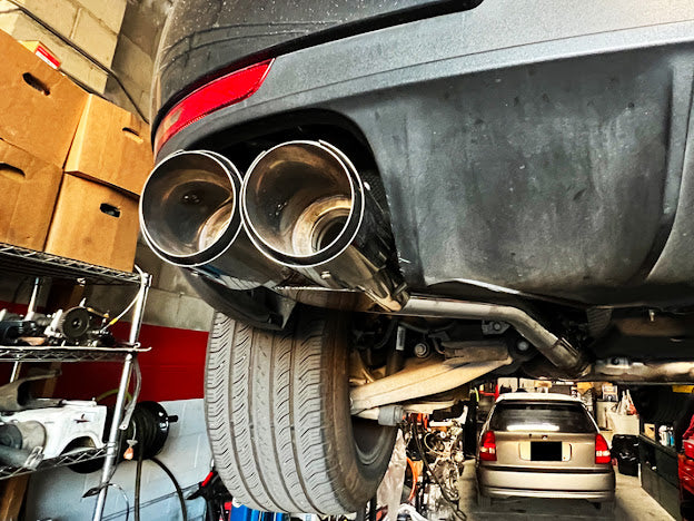 2014-2021 PORSCHE MACAN MUFFLER DELETE AXLE BACK QUAD TIPS EXHAUST