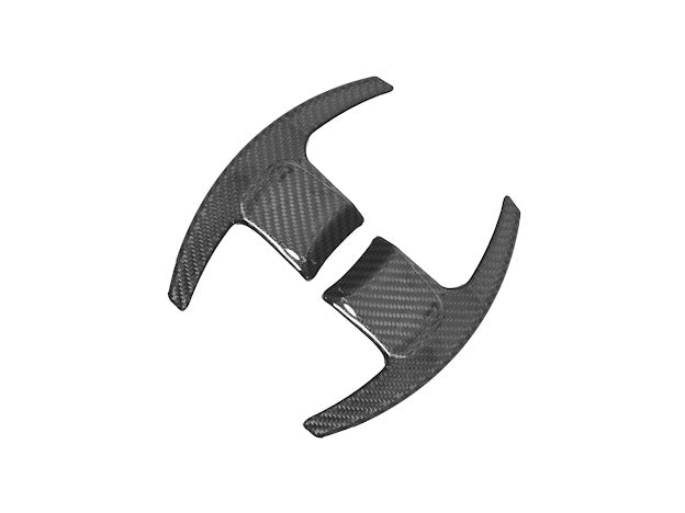 2020-Up Toyota GR Supra A90 A91 | JDM Factory Style CARBON FIBER Steering Wheel Paddle Shifter Cover (Pair)