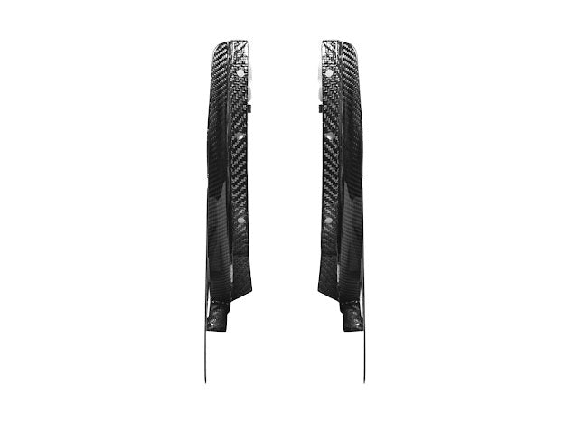 2019 CHEVROLET CORVETTE C7 ZR1 CARBON FIBER FRONT SPLITTER SIDE WINGLET EXTENSIONS (PAIR)