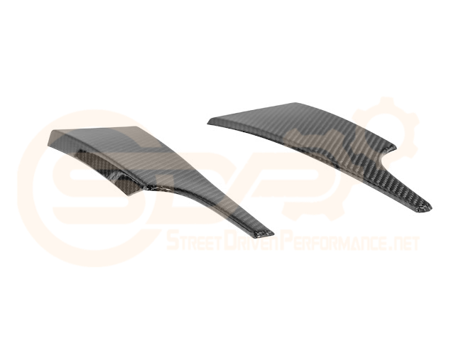 2015-2023 FORD MUSTANG S550 | CARBON FIBER  DASHBOARD LOWER TRIM COVER PAIR