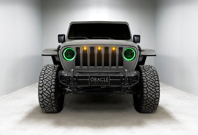 Oracle Oculus Bi-LED Projector Headlights for Jeep JL/Gladiator JT - w/ Simple Controller