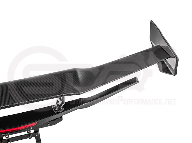 2014-2019 CHEVROLET CORVETTE C7  | EXTENDED REAR HIGH SPOILER WITH WING RISER