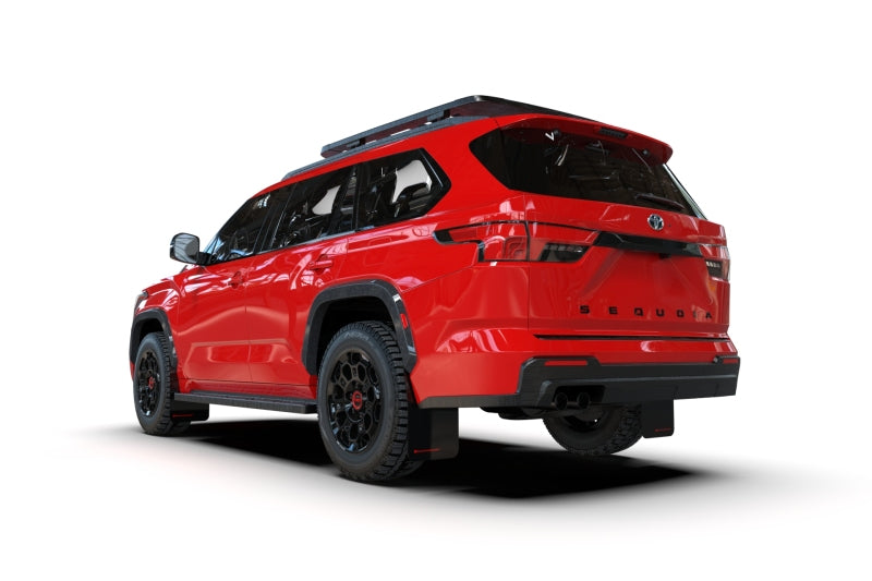 Rally Armor 23-26 Toyota Sequoia Black UR Mud Flap Grey Logo