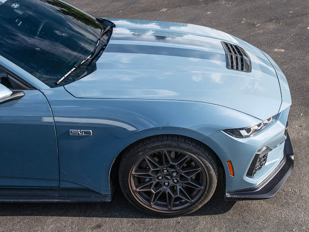 2024-UP FORD MUSTANG S650 | CARBON FIBER FRONT UPPER HOOD VENT INSERT