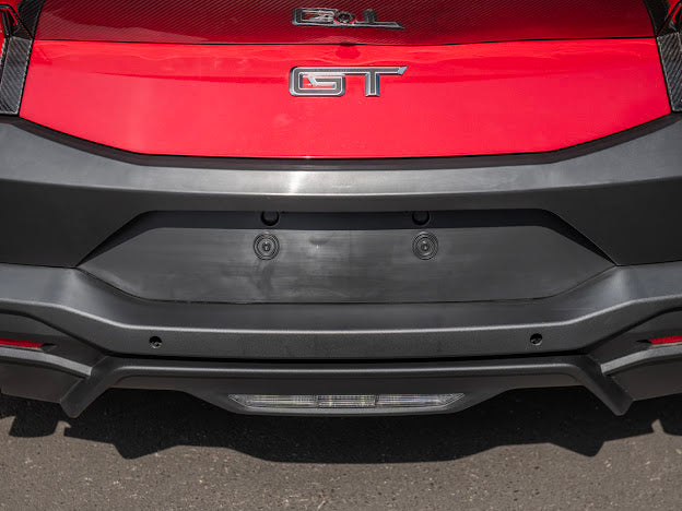 2024-Up Ford Mustang S650 | Factory Style PRIMED BLACK Rear Bumper Cover Replacement
