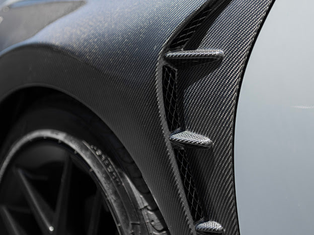 2022-UP HONDA CIVIC | JDM TYPE-R STYLE CARBON FIBER SIDE FENDERS