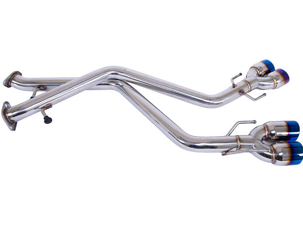 thumbnail image 2 of Extreme Online Store Axle Back Exhaust For 2017-2020 Lexus IS 300/350 (Quad Burnt Tips, 3.5") 2 of 4