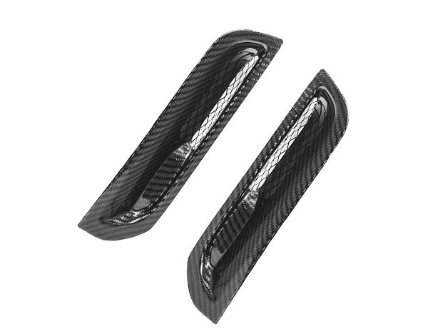 2023-UP TOYOTA GR COROLLA | FACTORY STYLE CARBON FIBER FRONT BUMPER SIDE VENT REPLACEMENT (PAIR)