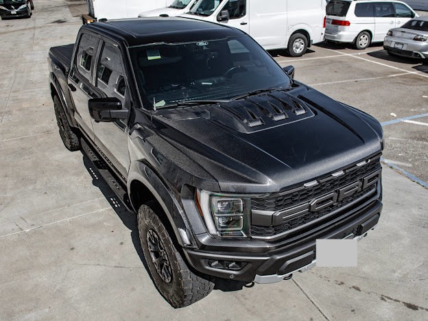 2021-UP FORD F-150 RAPTOR CARBON FIBER FRONT HOOD