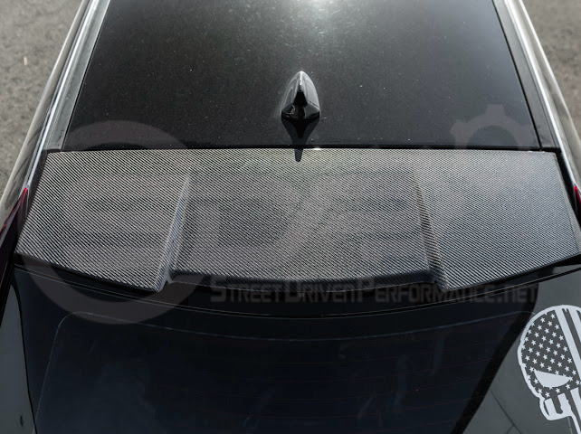 2009-2015 CTS-V V2 Wagon - Carbon Fiber Trunk Lid Spoiler / Wing