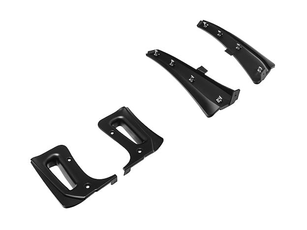 2020+ CHEVROLET CORVETTE C8 Z06 & E-RAY | MATTE BLACK XL EXTENDED FRONT SPLASH GUARD