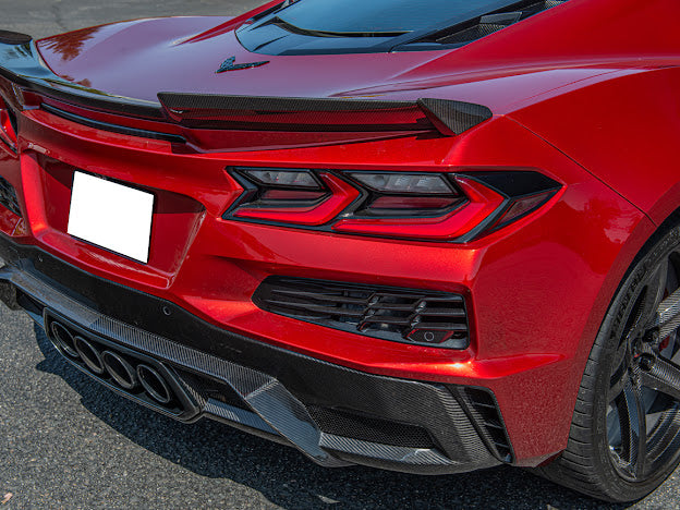 2020+ CHEVROLET CORVETTE C8 Z06 |REAR DIFFUSER SIDE VENT COVER PAIR