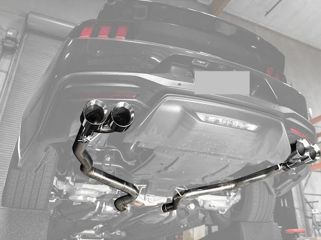 2024-PRESENT FORD MUSTANG S650 GT | AXLE BACK QUAD TIPS EXHAUST