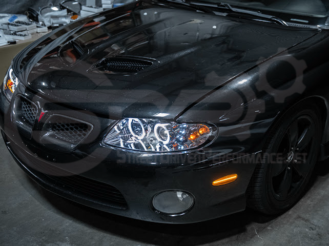 2004-2006 Pontiac GTO | Front Clear / Red / or Black Lens Amber Light LED Side Markers Pair