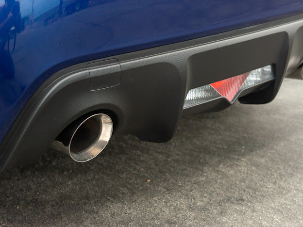 2013-2021 SCION FRS, SUBARU BRZ, TOYOTA 86 | MUFFLER DELETE AXLE BACK DUAL EXHAUST (CHROME TIPS OR BURNT BLUE TIPS)