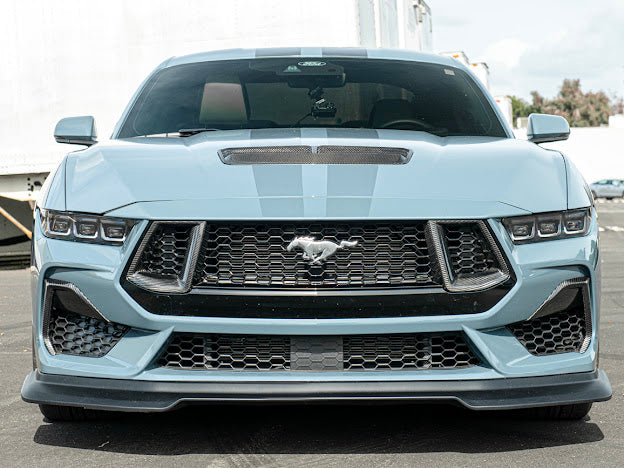 2024-UP FORD MUSTANG S650 | FRONT UPPER & LOWER SIDE GRILLE INSERTS PAIR