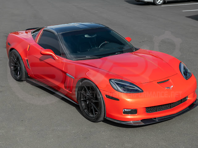 2005-2013 C6 Corvette - Grand Sport / Z06 / ZR1 - ZR1 Style Front Splitter/Lip Ground Effects