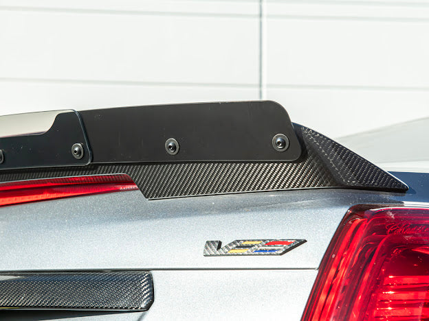 2016-2019 CADILLAC CTS-V V3  | SDP CARBON FIBER REAR TRUNK WING WICKERBILL SPOILER