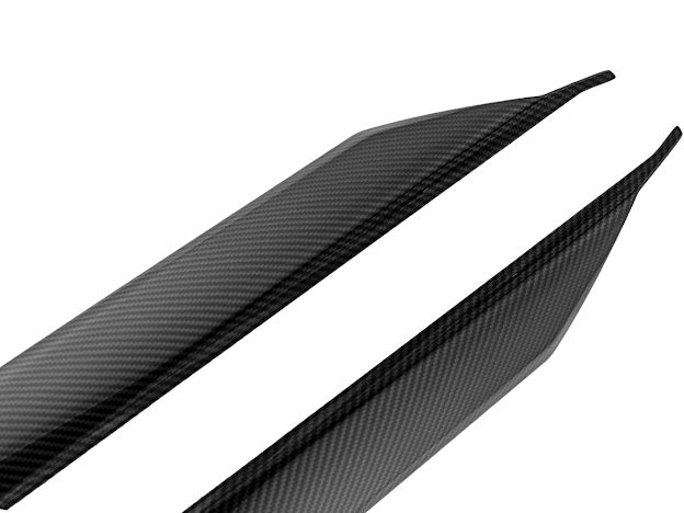 2020+ CHEVROLET CORVETTE C8 CARBON FIBER SIDE WINDOW A-PILLAR VENT COVER TRIM