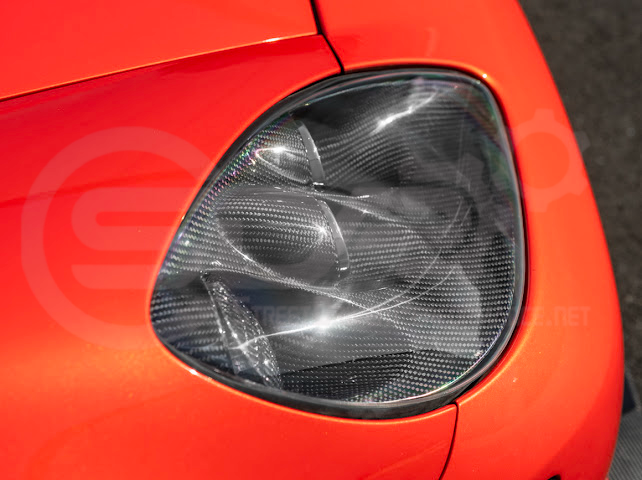 2005-2013 CHEVROLET CORVETTE C6 | FACTORY OEM STYLE CARBON FIBER  HEADLIGHTS HOUSING REPLACEMENT