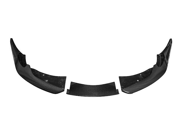 2020-Up Toyota GR Supra A90 A91 | A91 Package CARBON FIBER 3 Piece Front Bumper Lip Splitter Ground Effects