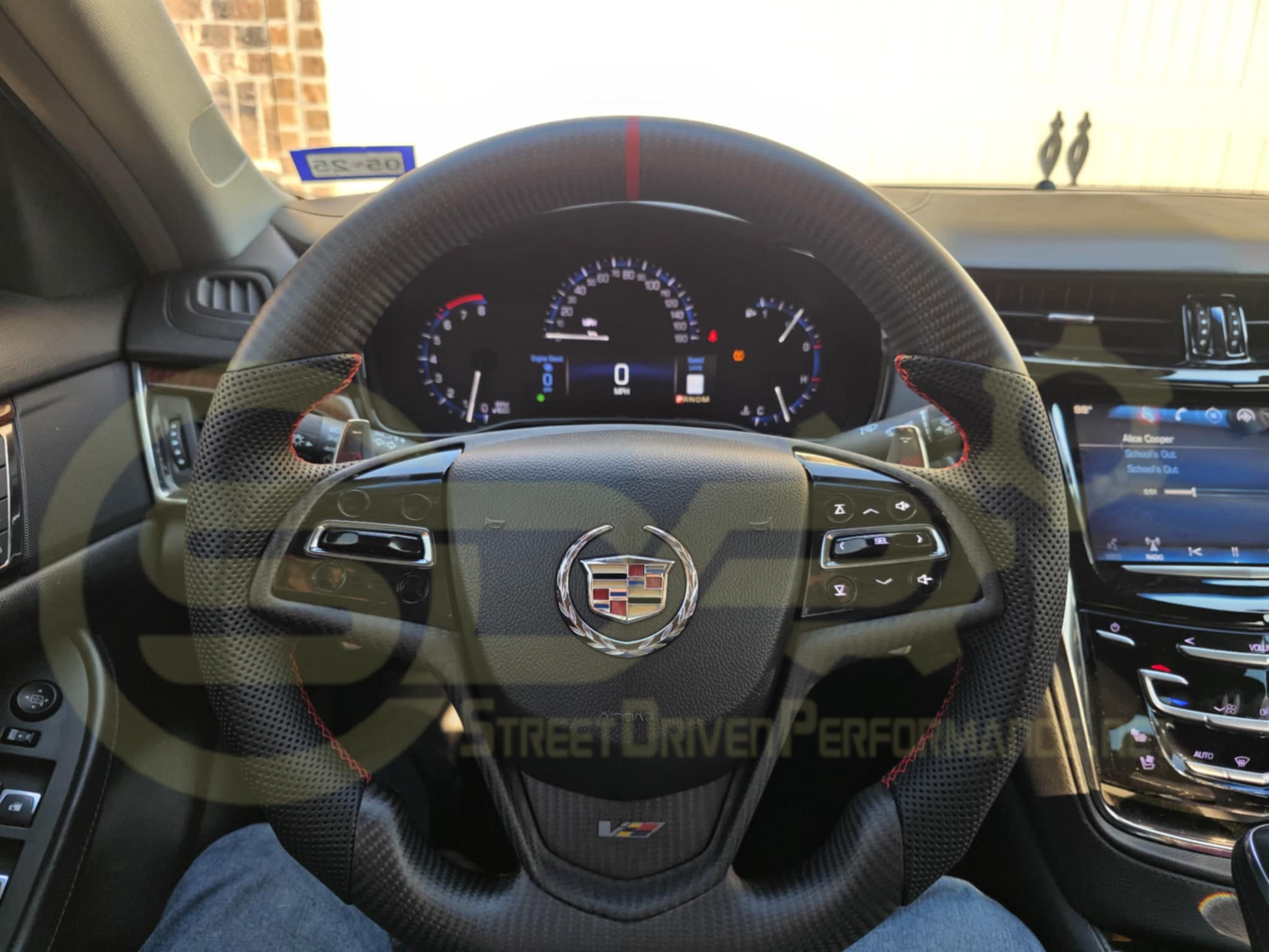 2013 - 2019 ATS & ATS-V Custom Carbon Fiber Steering Wheel with options