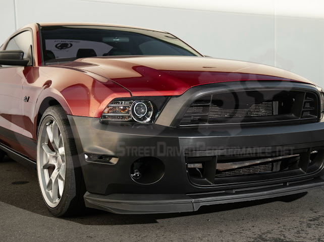 2010-2014 MUSTANG S197 | GT500 STYLE FRONT BUMPER COVER UPPER LOWER GRILLE LIP SPLITTER