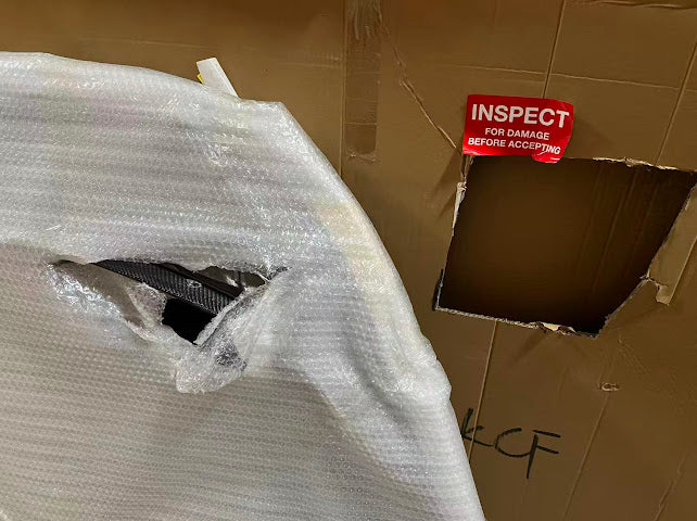 *IMPERFECTION / DISCOUNTED* 2020+ Corvette C8 | ZR1 Style Replica CARBON FIBER Front Hood